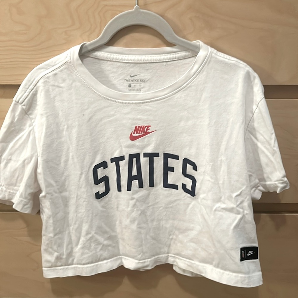 Nike 4th of July cropped t-shirt. Size small